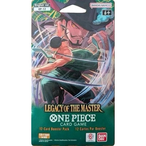 Sealed One Piece TCG Legacy of The Master sealed sleeved booster pack